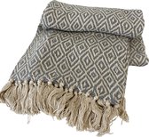 Take A Plaid - Plaid - couverture - couvre-lit - Eco - coton - recyclé - 125 x 150 cm - TH-27-21