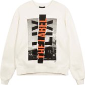 Alix the label Dames Patch Sweater Wit maat S