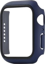 Mobigear Color Hardcase Hoesje voor Apple Watch Series 6 (40mm) - Donkerblauw