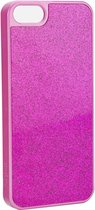 Apple iPhone 5/5s/SE Hoesje - XQISIT - iPlate Serie - Hard Kunststof Backcover - Roze - Hoesje Geschikt Voor Apple iPhone 5/5s/SE