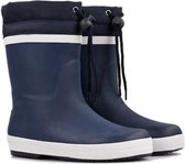 *gevoerd* FashionBootZ regenlaarsjes Blizzard Navy - Donkerblauw-23.5