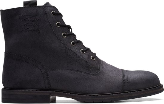 Clarks - Chaussures pour hommes - Clarkdale West - G - daim noir - taille 10,5