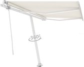 Everest Luifel automatisch met LED en windsensor 350x250 cm crèmekleur