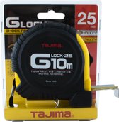 Tajima TJ 105925 - Mètre ruban G-LOCK 10 m x 25 mm