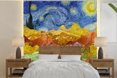 Papier Peint - Papiers Papier peint photo Van Gogh - Nuit Étoilée - Oude Meesters - Largeur 260 cm x Hauteur 260 cm