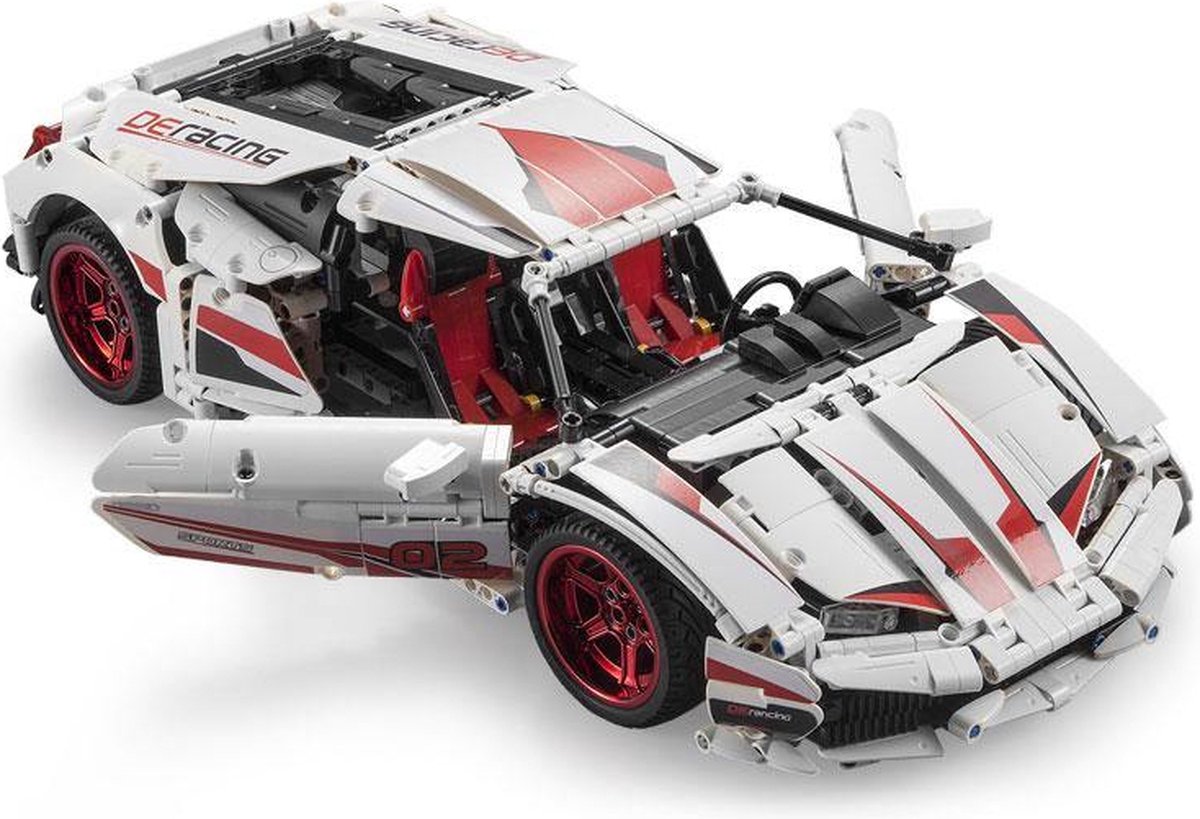 Cada Supercar Series: 610 Supercar - Cada C61018W - Compatible met de bekende merken - Bouwdoos, constructieset - Supercar - 1696 onderdelen