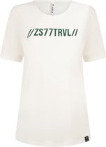 Zoso T-shirt Michelle 215  Off White Green 0005 1250 Dames Maat - S