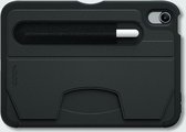 Zugu case - iPad mini Gen 6 (2021) - oersterke luxe flip-over case - volledige 360˚ bescherming – met multifunctionele standaard functie – geschikt voor Apple Pencil - Zwart