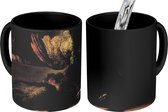 Magische Mok - Foto op Warmte Mok - Stilleven met pauwen - Rembrandt van Rijn - 350 ML
