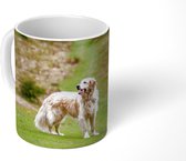 Mok - Koffiemok - Prachtige afbeelding van een Golden Retriever - Mokken - 350 ML - Beker - Koffiemokken - Theemok