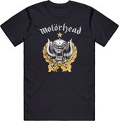 Motorhead Heren Tshirt -S- Everything Louder Forever Zwart