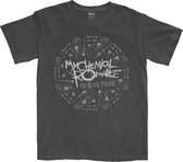 My Chemical Romance - Circle March Heren T-shirt - M - Zwart
