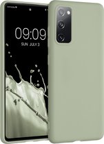 kwmobile telefoonhoesje geschikt voor Samsung Galaxy S20 FE - Hoesje voor smartphone - Back cover in grijsgroen
