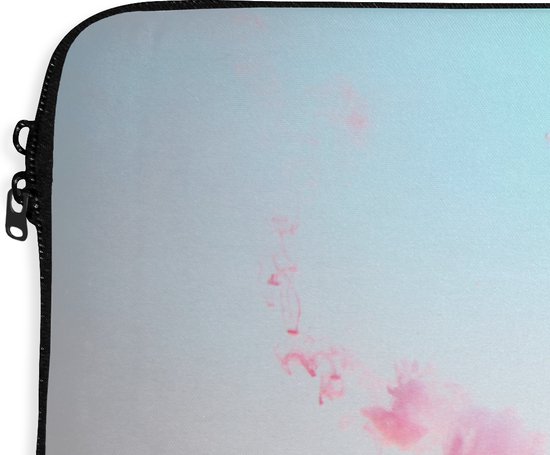 Housse ordinateur 13 pouces 34x24 cm - Abstract Sky - Housse Macbook & Laptop Pink cloud - Housse ordinateur portable avec photo