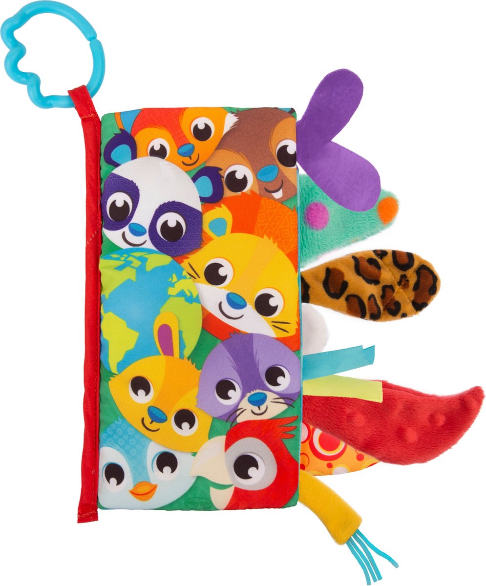 Playgro Voelboekje Staarten van de wereld - Activiteitenboekje - Babyboek - Speelgoed Baby - Speelgoed 1 jaar - Baby Speelgoed — afbeelding 11