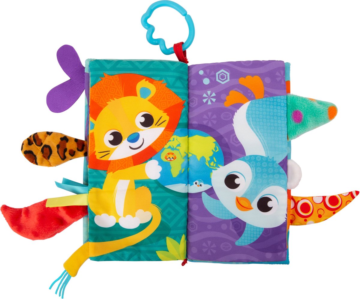 Playgro Voelboekje Staarten van de wereld - Activiteitenboekje - Babyboek - Speelgoed Baby - Speelgoed 1 jaar - Baby Speelgoed — afbeelding 10