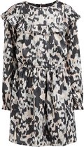 WE Fashion Meisjes jurk met camouflage dessin