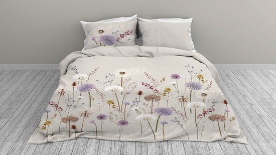 Snoozing Vive Dekbedovertrek - Tweepersoons - 200x200/220 cm - Zand van Snoozing — afbeelding 2