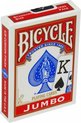 Afbeelding van het spelletje Bicycle Rider Back Jumbo 2 Index Speelkaarten Rood