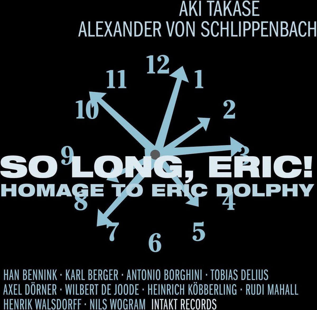 Alexander Von Schlippenbach & Aki Takase - So Long, Eric! Homage To Eric Dolphy (CD)