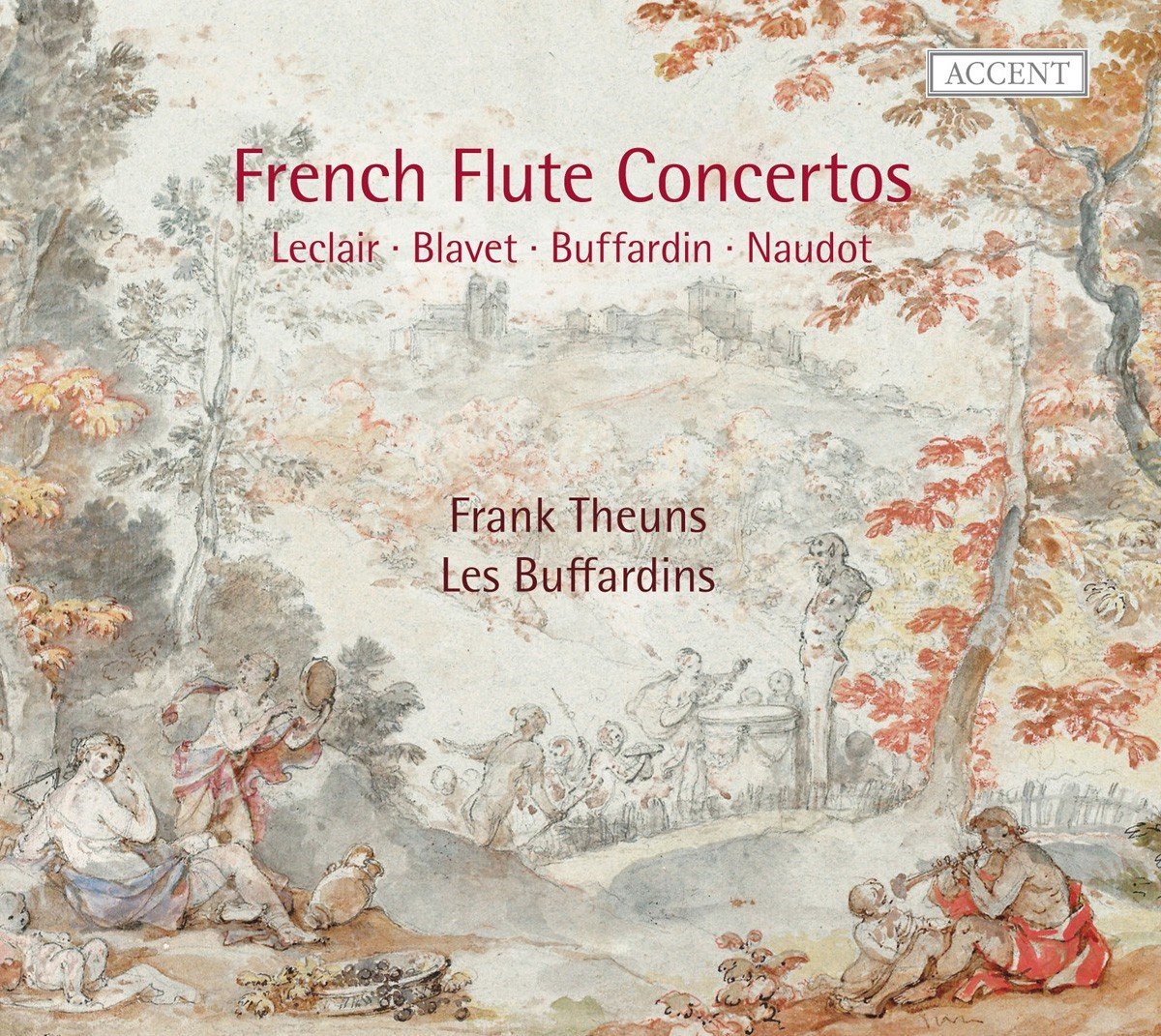 Les Buffardins & Frank Theuns - French Flute Concertos (CD)