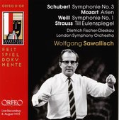 Dietrich Fischer-Dieskau, London Symphony Orchestra, Wolfgang Sawallisch - Schubert: Symphonie No. 3/Weill: symphonie No. 1/Strauss: Till Eulenspiegel/Mozart: Arien (CD)