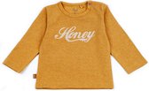 Frogs and Dogs - Shirt Honey Ocher Mini - Okergeel - Maat 92 - Meisjes