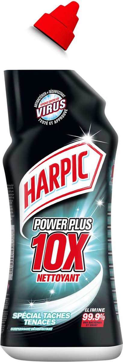 HARPIC Gel wc Harpic power plus surpuissant désinfectant 750ml