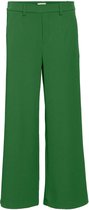 Object OBJLISA WIDE PANT NOOS Dames Broek Artichoke green - Maat  36