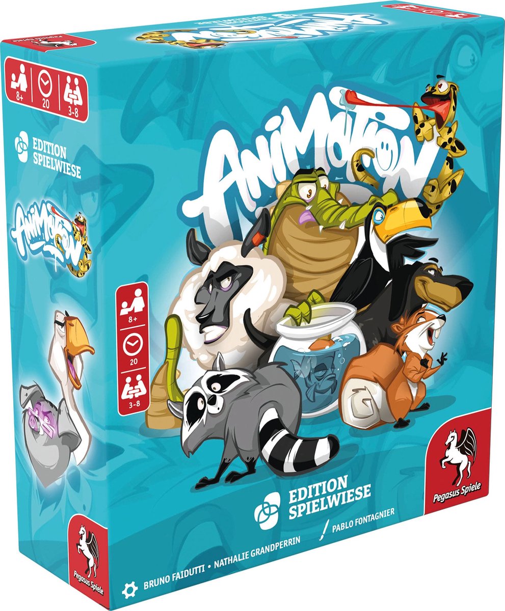 Animotion: Raad de Dieren en Emoties - Familiespel
