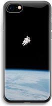 CaseCompany® - iPhone SE 2020 hoesje - Alone in Space - Soft Case / Cover - Bescherming aan alle Kanten - Zijkanten Transparant - Bescherming Over de Schermrand - Back Cover