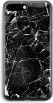 CaseCompany® - iPhone 7 PLUS hoesje - Zwart Marmer 2 - Soft Case / Cover - Bescherming aan alle Kanten - Zijkanten Transparant - Bescherming Over de Schermrand - Back Cover