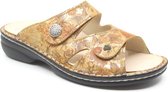 Finn Comfort, TORBOLE, 02571-712467, Geel combi slipper