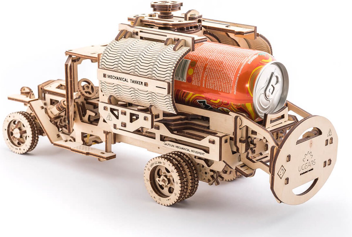 Ugears Modelbouw Hout Mechanische Tanker — afbeelding 18
