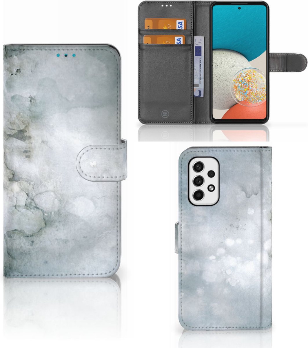 Hoesje Samsung Galaxy A53 Painting Grey