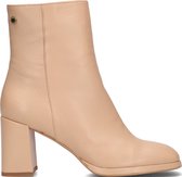 Notre-V Ao170 Enkellaarsjes - Enkelboots met rits - Dames - Beige - Maat 39