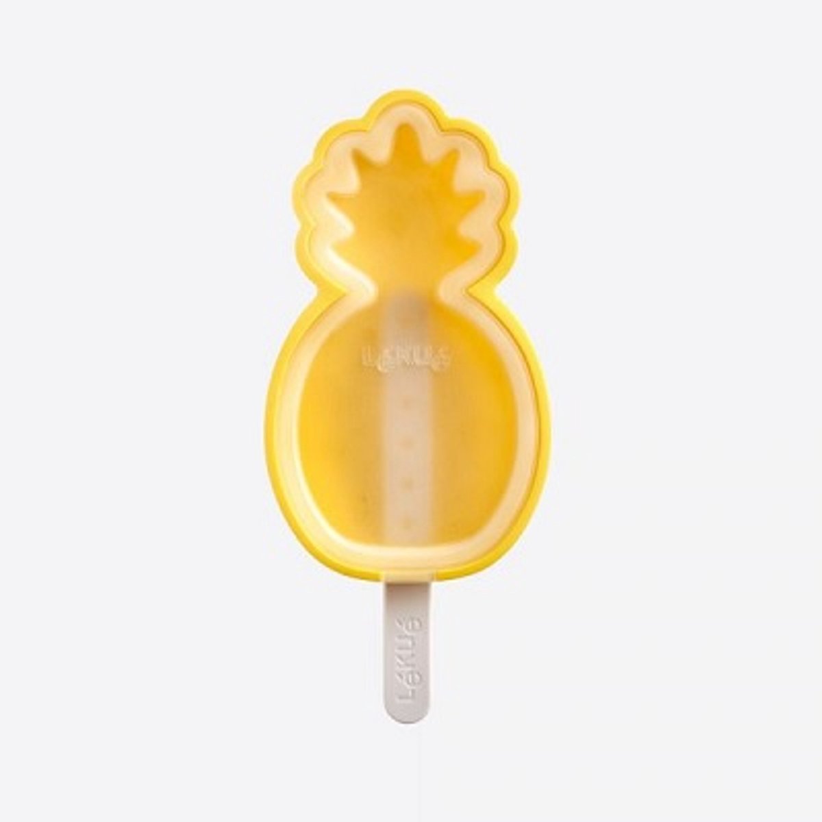 Lékué ijsjesvorm uit silicone en kunststof ananas 18.3x8x2.8cm