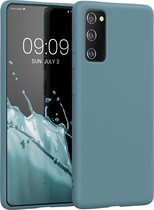 kwmobile telefoonhoesje voor Samsung Galaxy S20 FE - Hoesje voor smartphone - Back cover in Arctische nacht