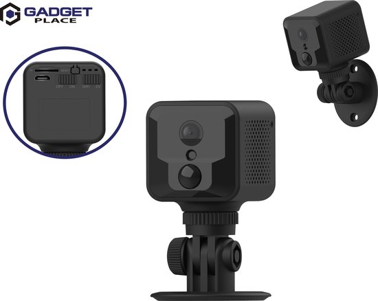Spy Camera Pro 1080P Full HD met Nightvision incl. 32GB SD kaart -  Beveiligingscamera... | bol.com