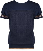 Nono T-shirt meisje navy blazer maat 122/128