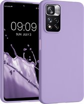 kwmobile telefoonhoesje voor Xiaomi Redmi Note 11 Pro - Hoesje voor smartphone - Back cover in violet lila