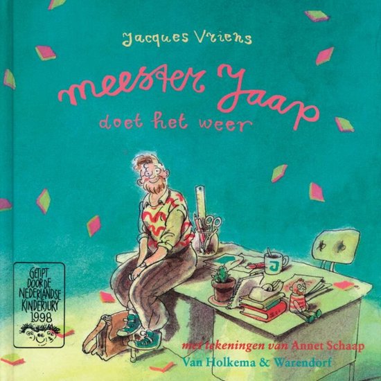 Cover van het boek 'Meester Jaap doet het weer' van Jacques Vriens