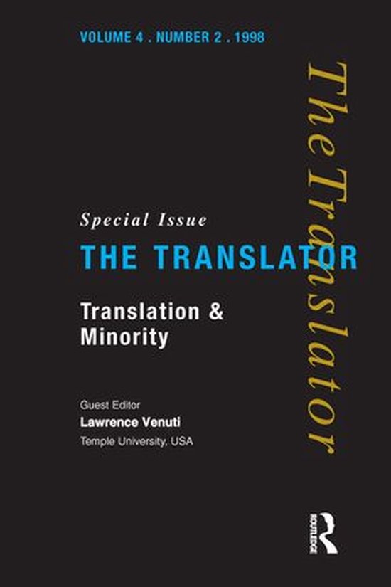 Translation and Minority - cover