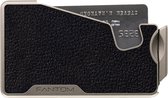 Fantom Wallet - R - 10cc slimwallet - unisex - black pebbled leather
