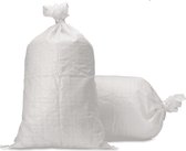 10x Kunststof Puinzakken / Zandzakken - 50x85 cm - per 10 stuks