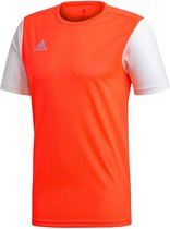 adidas Estro 19  Sportshirt - Maat 152  - Jongens - oranje/wit