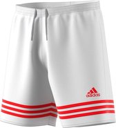 adidas Entrada 14 Sportbroek - Kinderen - wit/rood - Maat 152