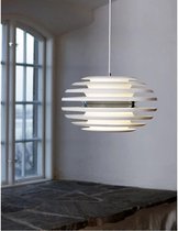 Belid - Hanglamp Ellipse Wit/Chroom Ø 50 cm