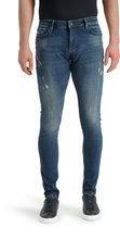 Purewhite - Jone 609 - Heren Skinny Fit   Jeans  - Blauw - Maat 31