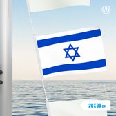 Vlaggetje Israël 20x30cm